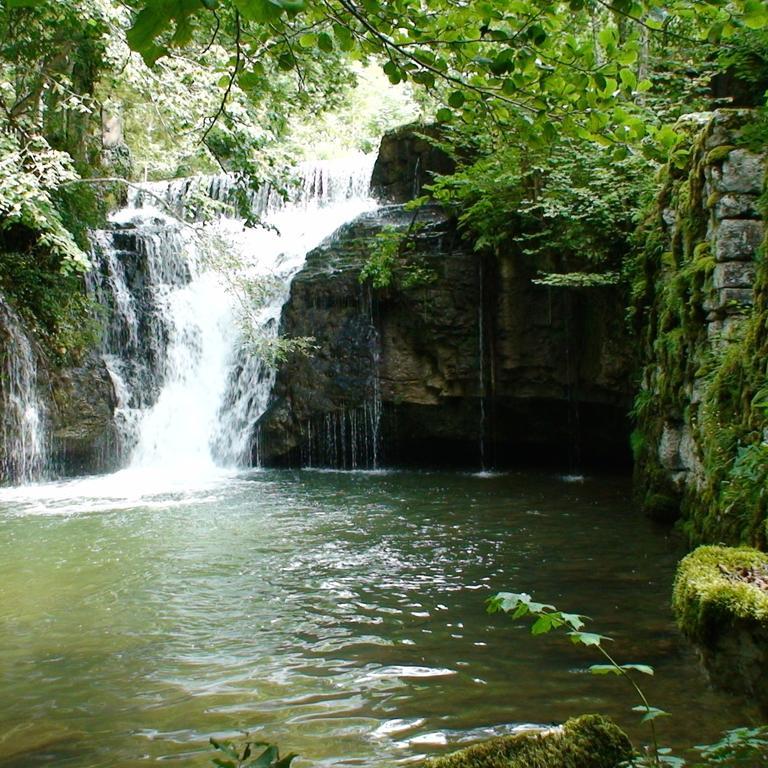 Au Moulin Des Fees - Maison D'Hotes Cascades Du Herisson Bonlieu Kültér fotó